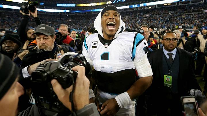 Cam Newton, Charles Johnson hit the club to celebrate NFC Championship