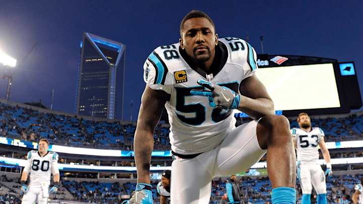 Broken arm? Panthers linebacker Thomas Davis has had worse