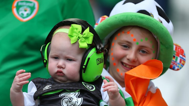 Watch: Irish fans sing lullabies for baby on French train