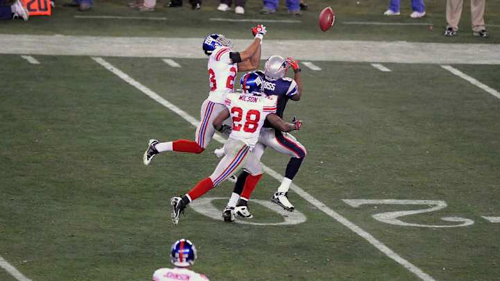 Helmet catch and all, Brady almost wins Super Bowl XLII anyway