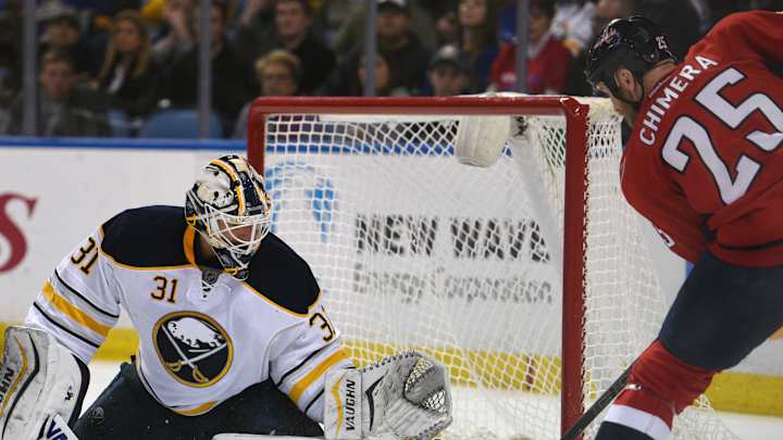 Kane and Johnson help Sabres beat Capitals and Holtby, 4-1