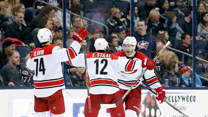 Jordan Staal scores in OT, Hurricanes beat Blue Jackets 4-3