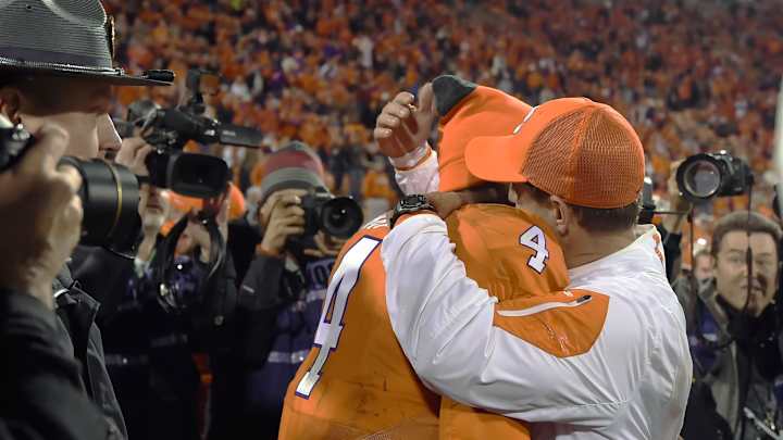 Clemson's Swinney says his players deny using racial slur
