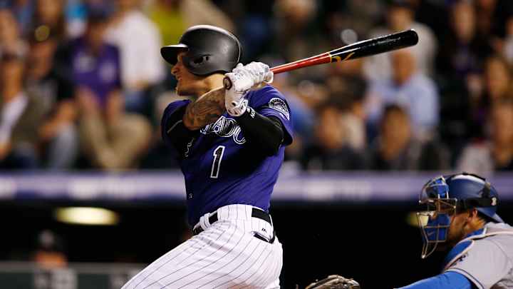 Barnes' 2-run triple lifts Rockies past Dodgers 7-5
