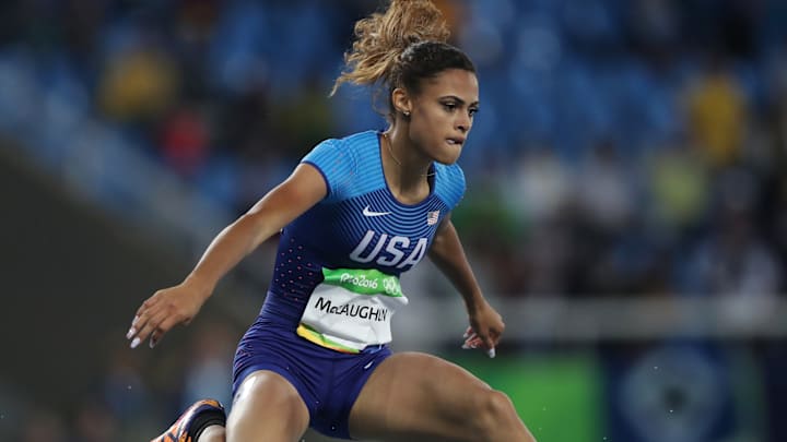 US teen advances in Olympic 400 hurdles despite cold, nerves