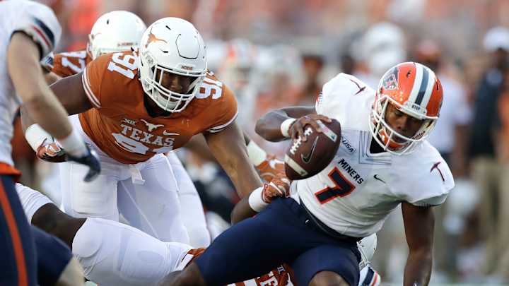 Buechele shines again, No. 11 Texas beats UTEP 41-7
