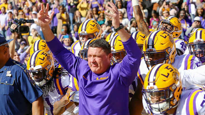 Paradise Found: Ed Orgeron has his dream job as LSU's head coach. Now, he must return the Tigers to the national elite.
