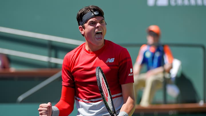 Raonic beats Goffin in 3 sets to reach Indian Wells semis