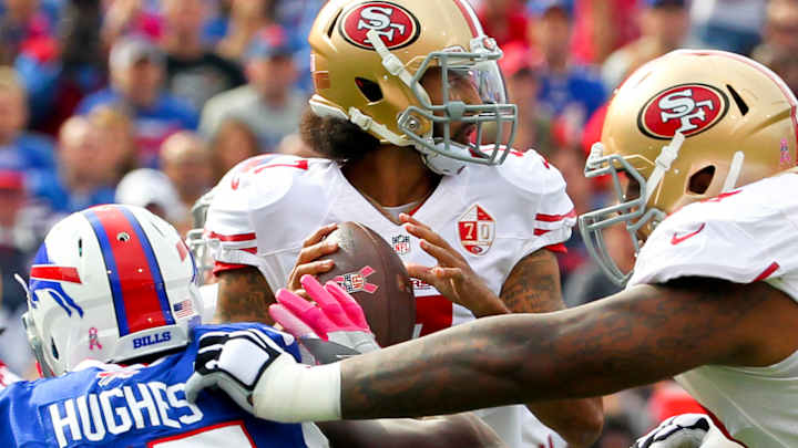 Kaepernick looks to build on 1st start of season for 49ers