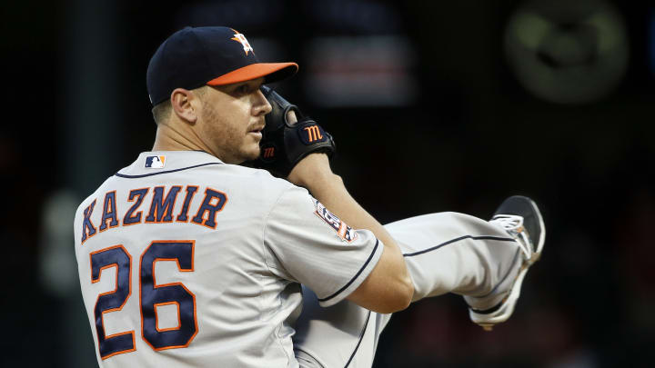 New Dodgers pitcher Kazmir returns to scene of career demise