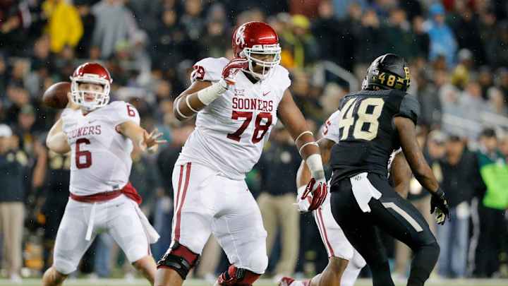 Oklahoma lineman Orlando Brown Jr. a chip off the old block