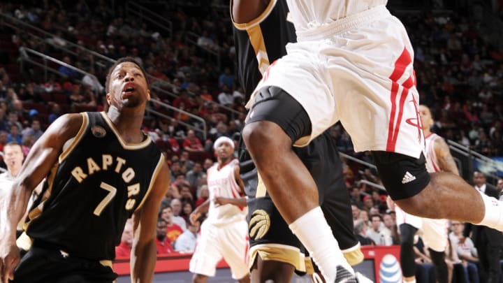 Harden's triple-double leads Rockets over Raptors 112-109