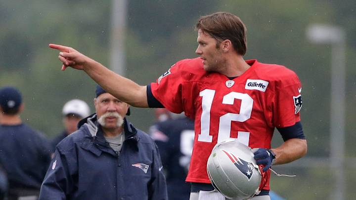 Birthday boy: Patriots celebrate Brady turning 39