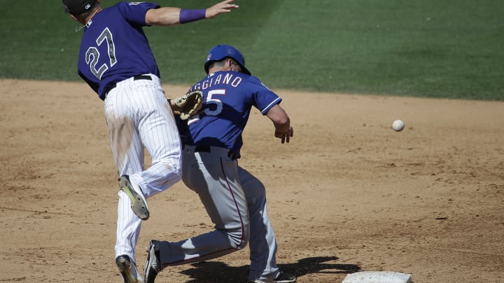 Story homers, doubles twice in Rockies' 8-6 win over Rangers