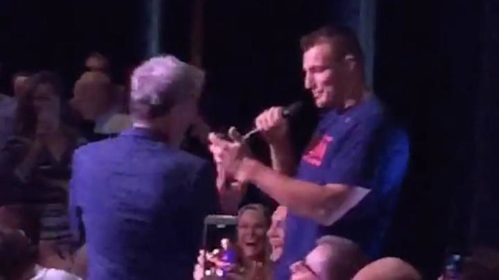Watch: Rob Gronkowski doesn’t know the lyrics to ‘Ice Ice Baby’