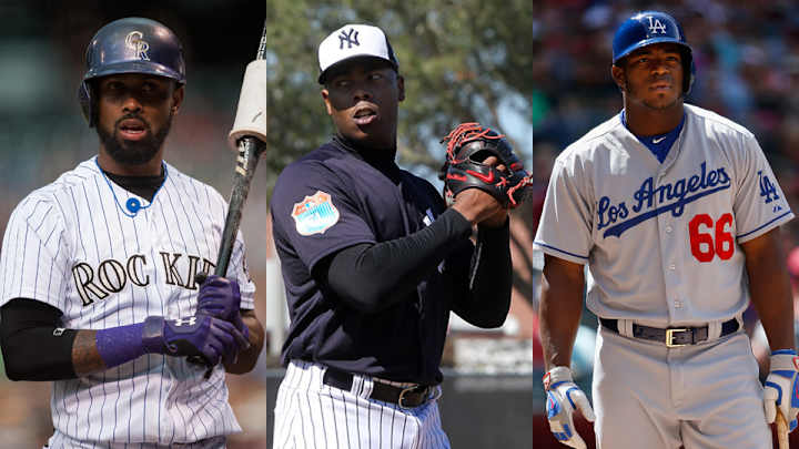 MLB's domestic violence policy tested by Reyes, Chapman, Puig MLB's domestic violence policy tested by Reyes, Chapman, Puig