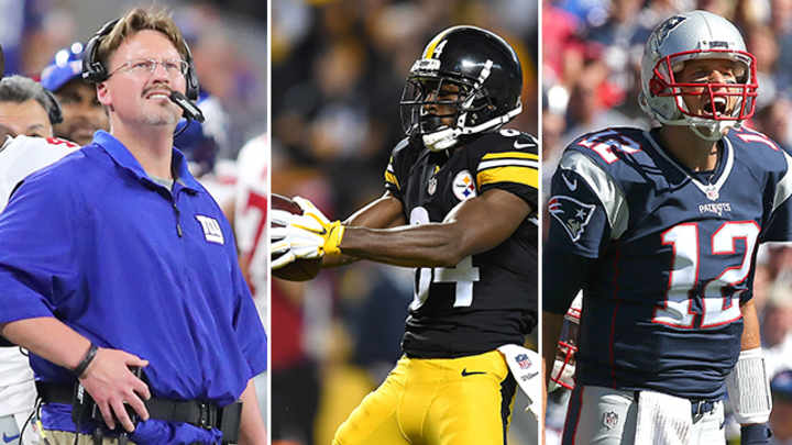 Ben McAdoo on the Brink, Those Oh-So-Sexy Antonio Brown Dances, Tom Brady is SO MAD!
