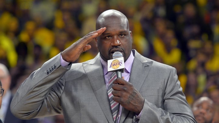 Lakers to honor Shaquille O'Neal with statue  at Staples Center