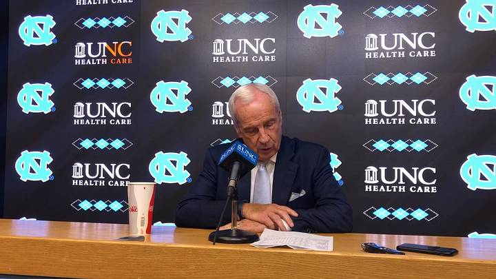 WATCH: Roy Williams discusses Cole Anthony's explosion in victory over Notre Dame