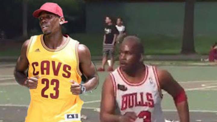 Paul Pogba went to Miami and played basketball in a full LeBron uniform