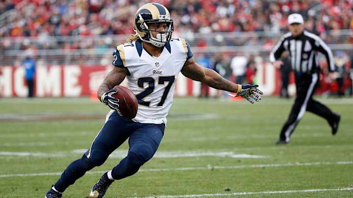 Rams RB Tre Mason arrested in Florida on drug, traffic charges