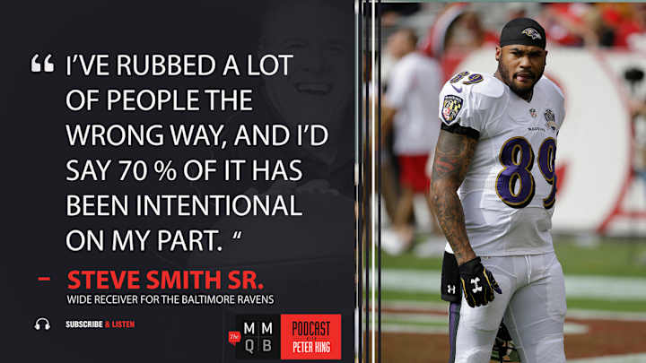 Steve Smith Sr. Talks Playing the Villain, Career Longevity and The Other Football