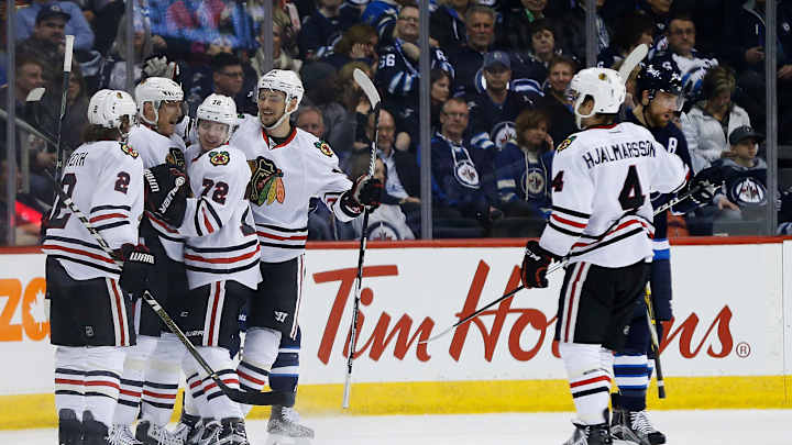 Darling gets shutout, Blackhawks top Jets, snap 4-game slide