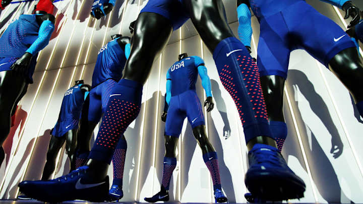Nike unveils new uniforms, technology ahead of 2016 Olympics Nike unveils new uniforms, technology ahead of 2016 Olympics