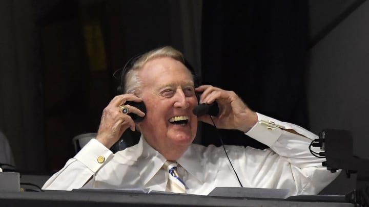 Scully's Giants-Dodgers call to be used for 1 inning on ESPN Scully's Giants-Dodgers call to be used for 1 inning on ESPN