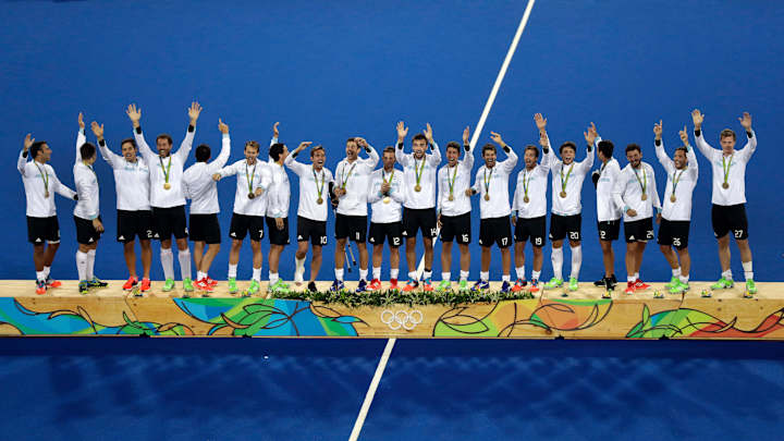 Argentina's first men's Olympic field hockey medal is gold Argentina's first men's Olympic field hockey medal is gold