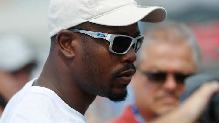 Von Miller gets back on the football field - at his camp Von Miller gets back on the football field - at his camp