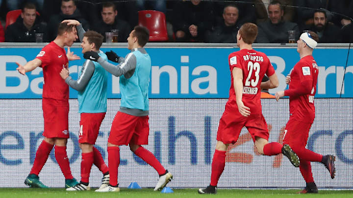 RB Leipzig goes provisionally first in Bundesliga with dramatic win vs. Leverkusen