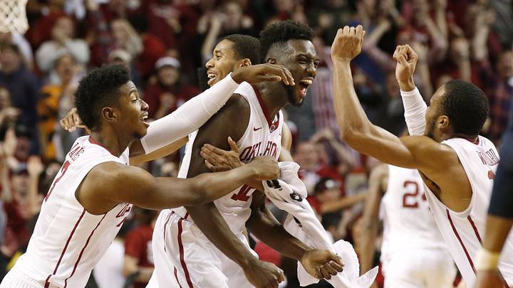 Lattin's tip lifts No. 2 Oklahoma past No. 11 W. Virginia
