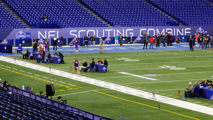 Behind Closed Doors at the NFL Combine Behind Closed Doors at the NFL Combine