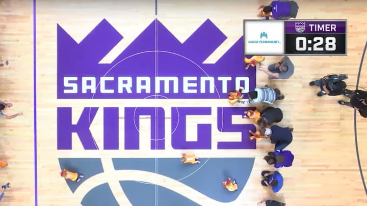 The Kings held a Thanksgiving-themed baby race and a star was born The Kings held a Thanksgiving-themed baby race and a star was born