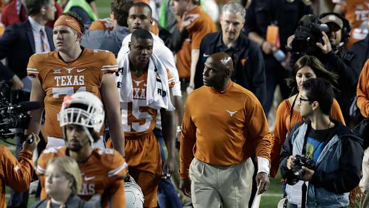 Texas has 'let go' coach Charlie Strong after 3 seasons