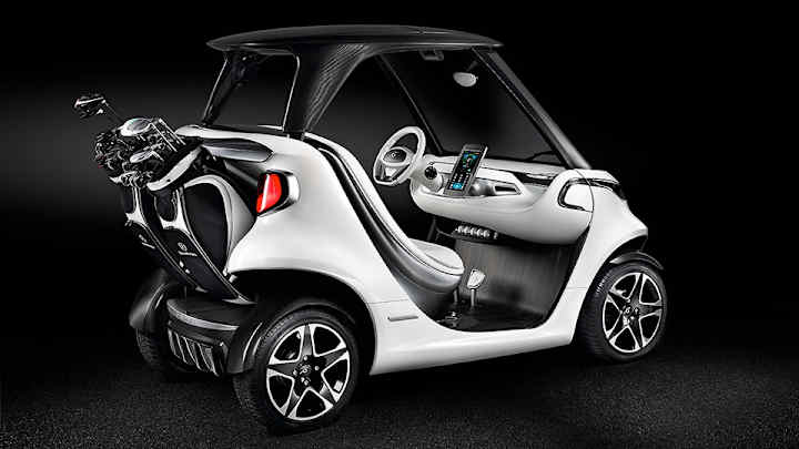 Check out this new luxury golf cart from Mercedes-Benz Check out this new luxury golf cart from Mercedes-Benz