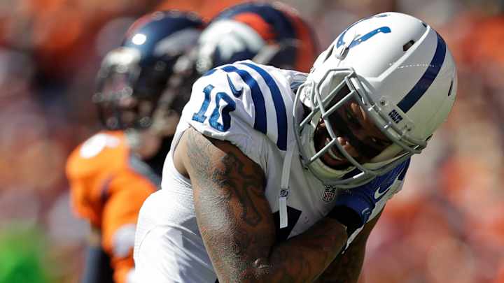 Colts lose Donte Moncrief for 4-6 weeks with shoulder injury Colts lose Donte Moncrief for 4-6 weeks with shoulder injury