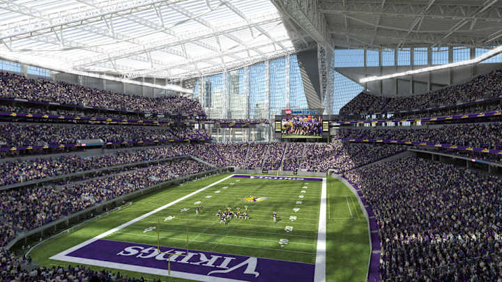 U.S. Bank Stadium will bring Vikings fans close to elements, game action U.S. Bank Stadium will bring Vikings fans close to elements, game action