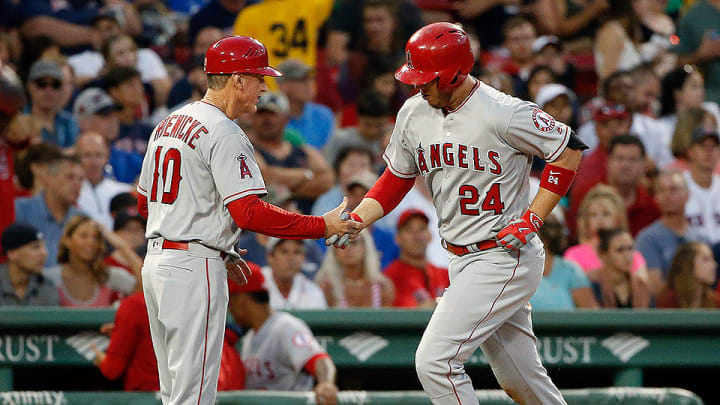 Angels score 11 in seventh, rout Red Sox 21–2