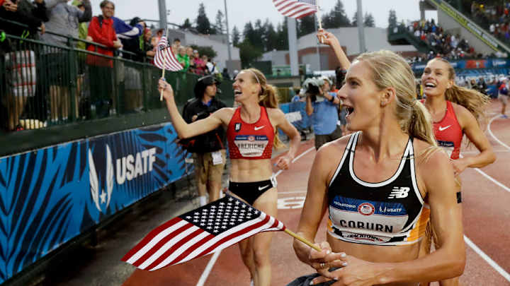 Watch: Emma Coburn heads to Rio after dominating trials victory Watch: Emma Coburn heads to Rio after dominating trials victory