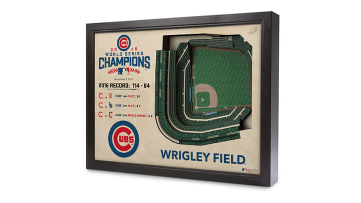 3D Wrigley Field Stadium Art