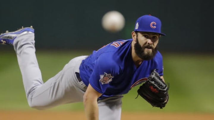 Arrieta deals, Cubs awaken, top Indians to even Series at 1