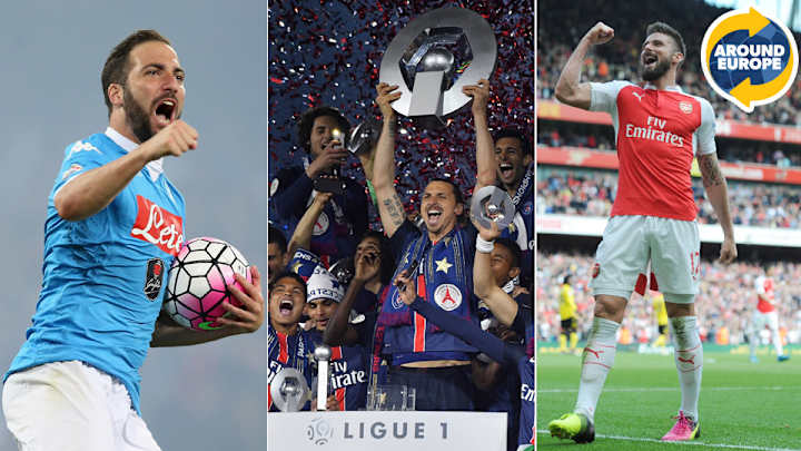 Higuain sets record; Zlatan exits PSG; Arsenal pips Spurs in finales Higuain sets record; Zlatan exits PSG; Arsenal pips Spurs in finales