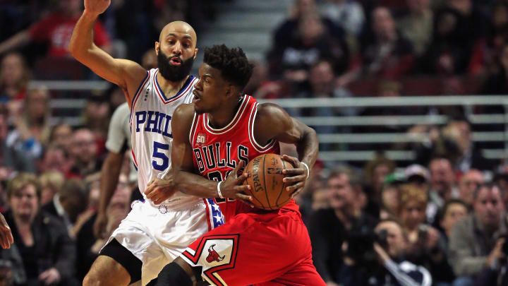 Bulls wipe out big early deficit, pound 76ers 115-105