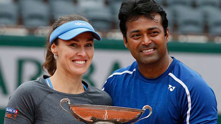 Hingis, Paes complete career Grand Slam in mixed doubles
