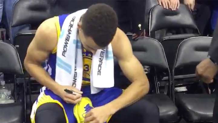 Two grown men tried to steal shoes signed by Steph Curry from a little kid