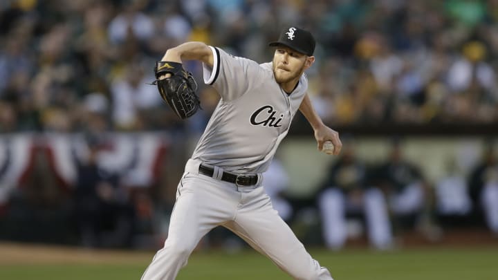 Sale pitches White Sox to 4-3 win at Oakland in opener