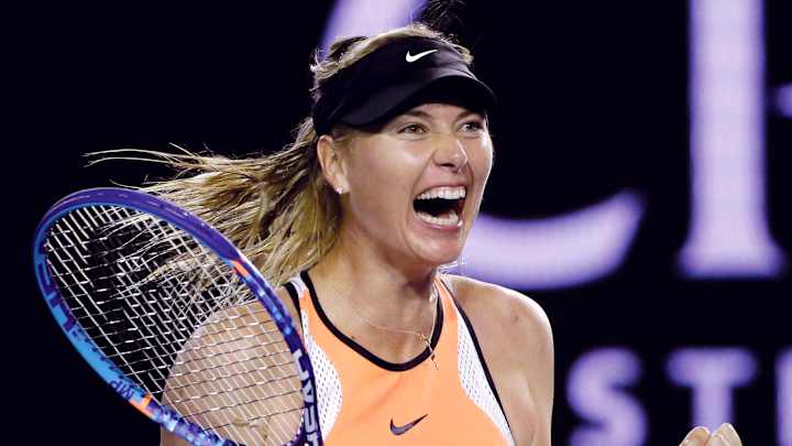 Sharapova advances to quarterfinals at Australian Open