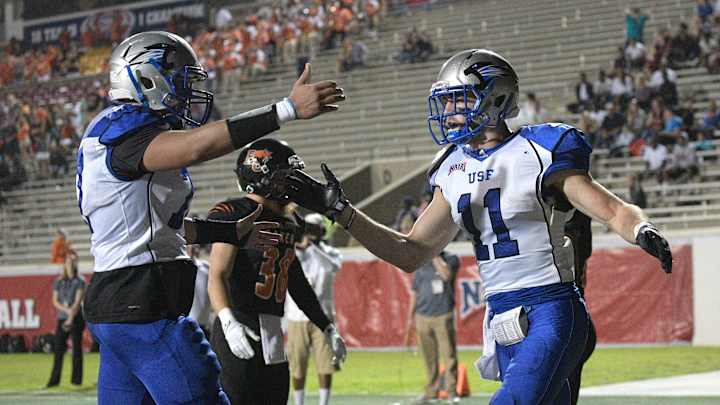 Saint Francis wins NAIA title, beating Baker 38-17 Saint Francis wins NAIA title, beating Baker 38-17